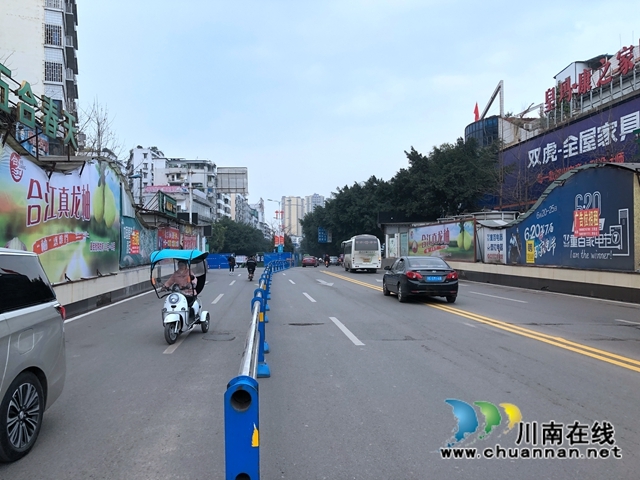 沿江侧施工提前完成，合江少岷路升级改造跑出合江“加速度”