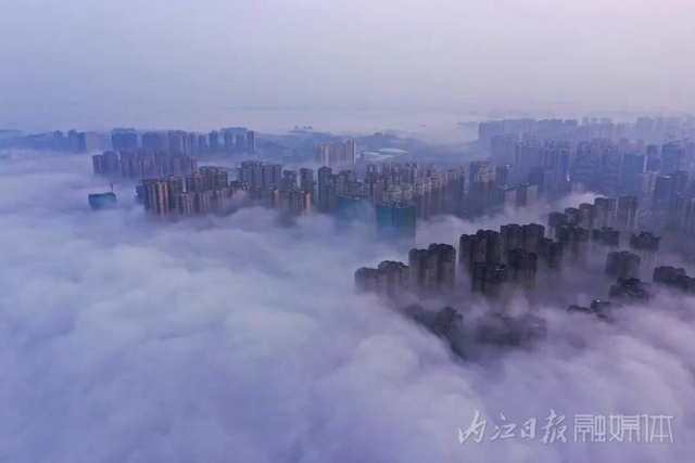 天哪！你绝对没看过这样的内江城(图6)