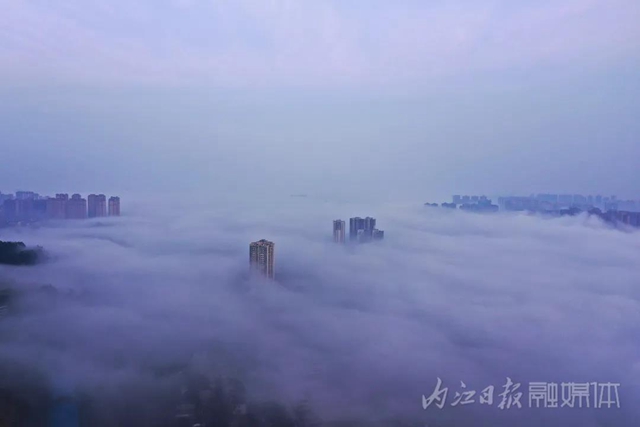 天哪！你绝对没看过这样的内江城(图7)