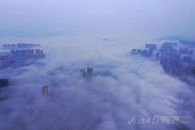 天哪！你绝对没看过这样的内江城(图9)