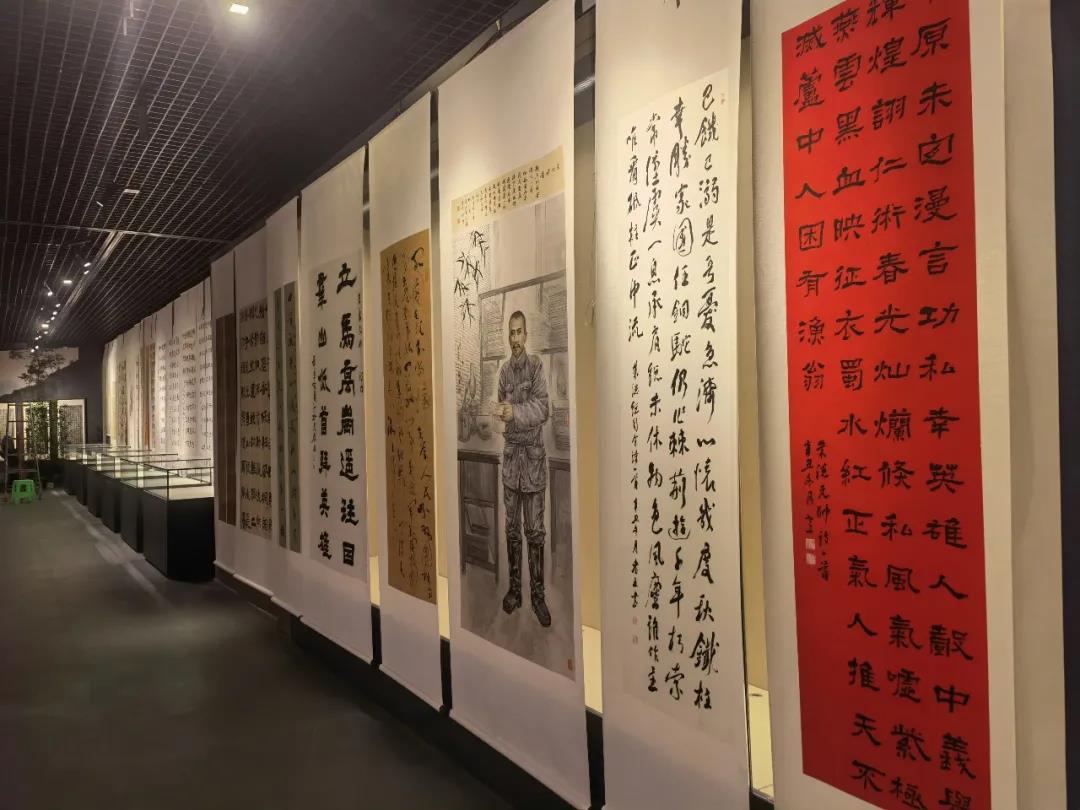 泸州：纪念朱德诞辰一百三十六周年书画展即将开展(图1)