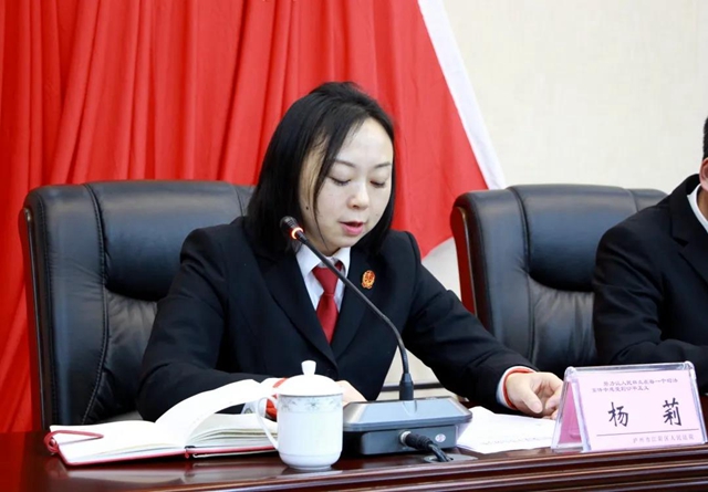 江阳法院召开2021年度总结表彰大会(图4)