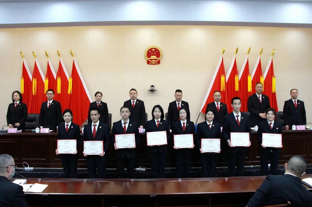 江阳法院召开2021年度总结表彰大会(图6)