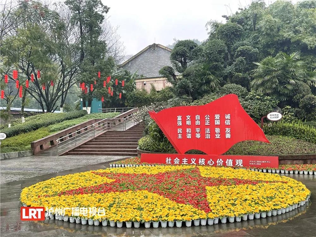 春节颜值再up！120万盆鲜花扮靓酒城(图1)