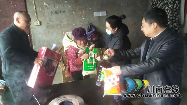 古蔺县委统战部（民宗局）开展2022年春节困难少数民族慰问活动(图11)