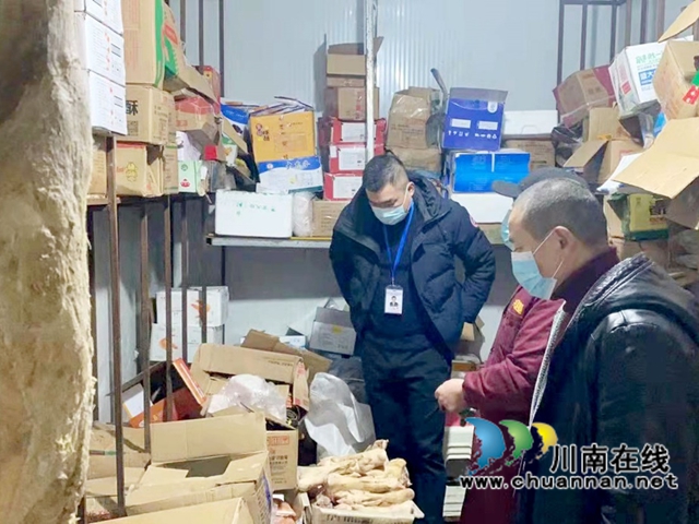 护航春节｜龙马潭：坚决守好冷链疫情防控“安全线”(图3)