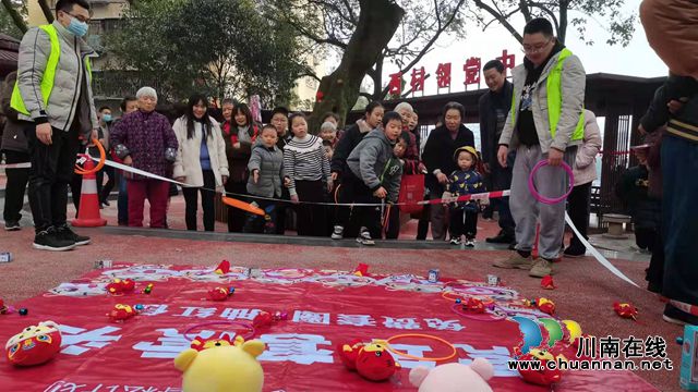 纳溪：老旧小区换新颜，元宵佳节庆团圆(图2)