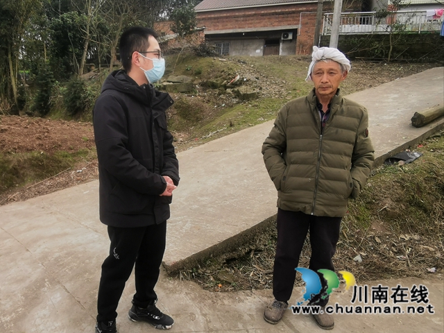 泸县百和镇组织开展春节期间“四看四问八宣一留”全覆盖走访