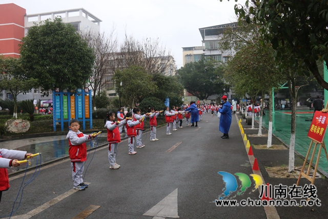 冬奥精神润城北，携手传统向未来！泸县城北小学举行虎年开学季游园活动