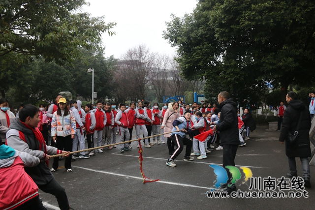 冬奥精神润城北，携手传统向未来！泸县城北小学举行虎年开学季游园活动(图6)