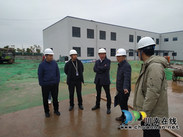 泸县：“123”机制全力推进建设项目复工复产