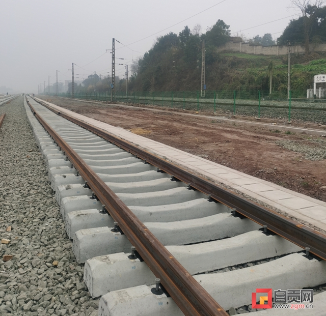 自贡这条铁路将于今年下半年建成投用!(图2) 自贡这条铁路将于今年下半年建成投用!(图2)