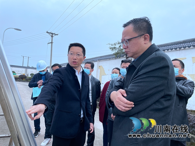 葛洪亮到泸县百和镇督导大陆溪流域生态环境保护工作(图2)