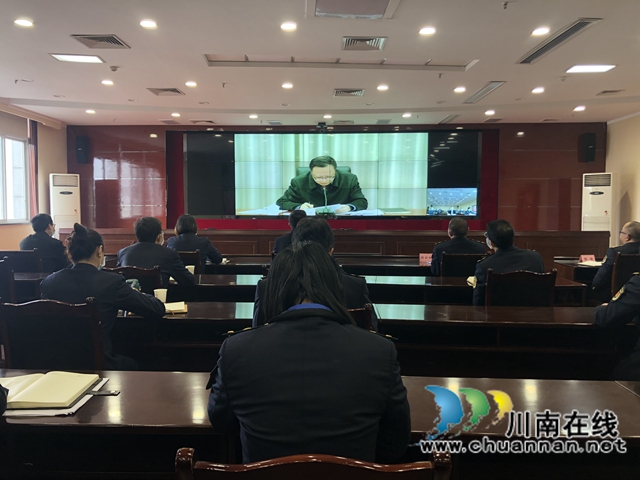 泸县参加泸州市2022年城管工作电视电话会议