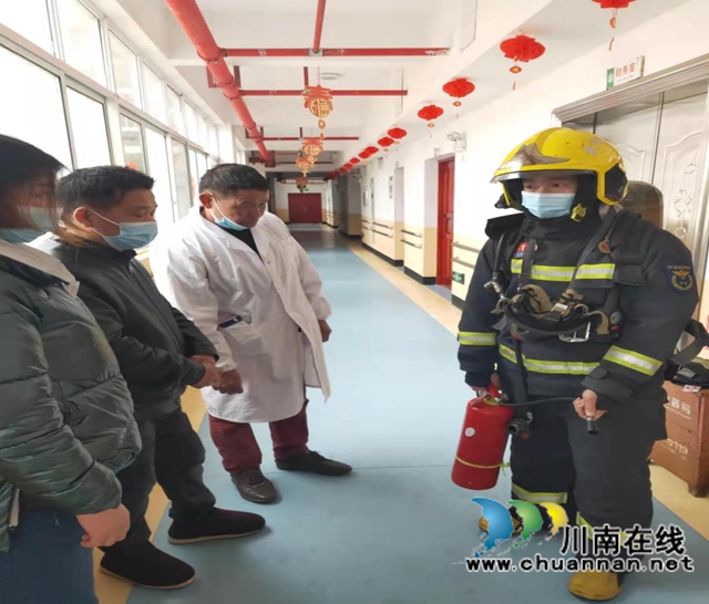 贵州三穗县中心敬老院开展消防安全应急演练