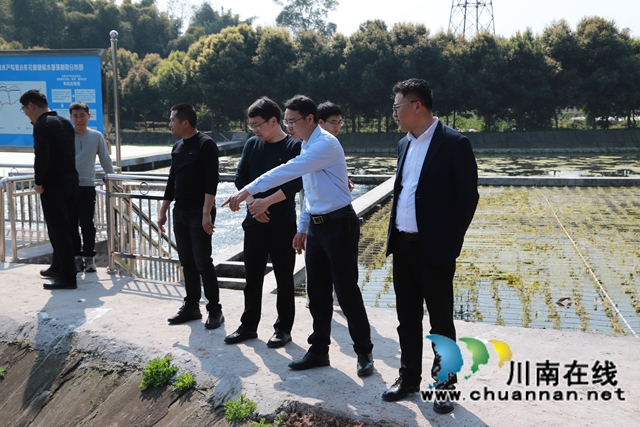 章磊到泸县云龙镇督导河道治理工作