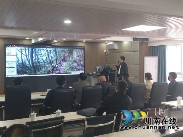 森林防火有实招！省级主流媒体采访合江福宝国有林场信息化平台建设