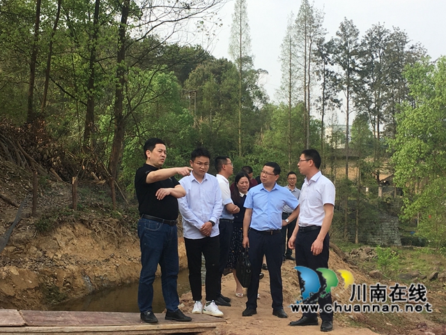 先泽平到泸县百和镇调研大陆溪水质达标攻坚工作