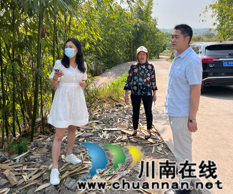 泸县副县长甘露到云龙镇督导森林防灭火工作