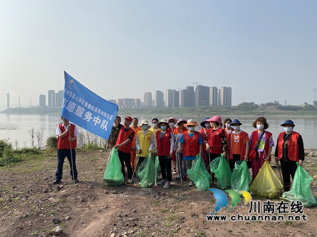 龙马潭区鱼塘街道枣林园社区：保护长江水，你我均有责
