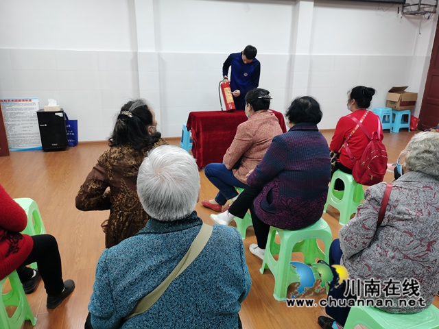 龙马潭区小市街道下大街社区：开展文物消防安全培训，做好文物消防安全工作(图3)