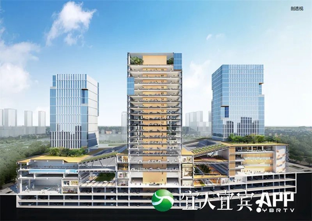 预计年底交付使用！宜宾市“双城”大学科技园项目初现雏形(图4)