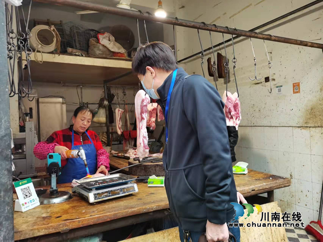纳溪区市场监管局开展农贸市场燃气安全隐患排查工作