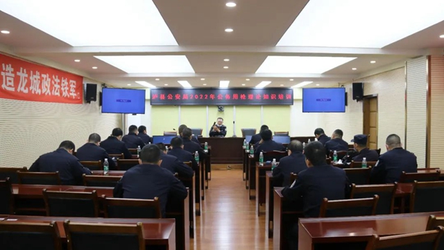 全警实战大练兵 | 泸县公安局开展公务用枪实弹射击训练(图1)