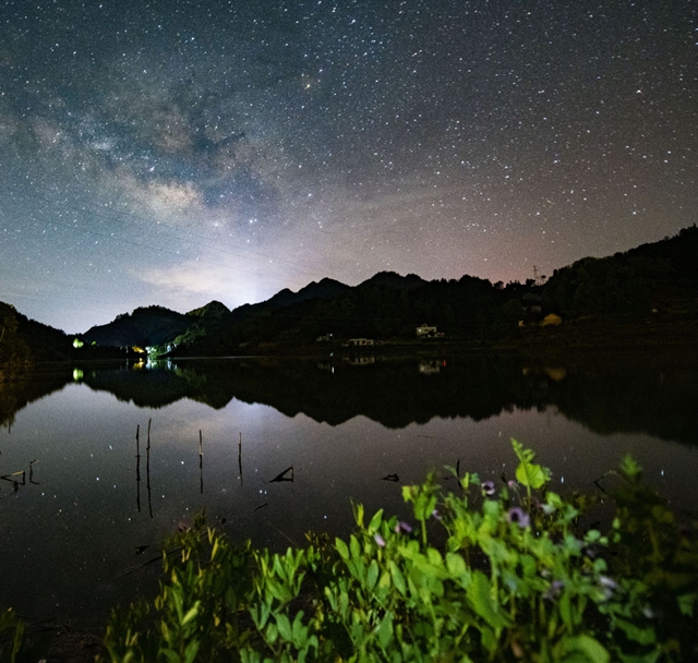 美爆！古蔺春日星空繁星灿烂 银河高悬 浪漫至极(图7)