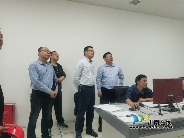 泸州市市场监管局副局长徐林到纳溪检查特种设备安全工作