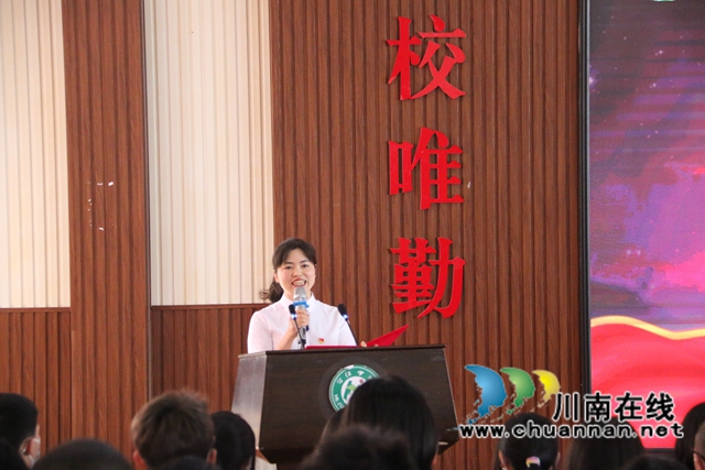 拼搏六十天，加油向未来！合江中学举行初2019级中考六十日誓师大会(图5)