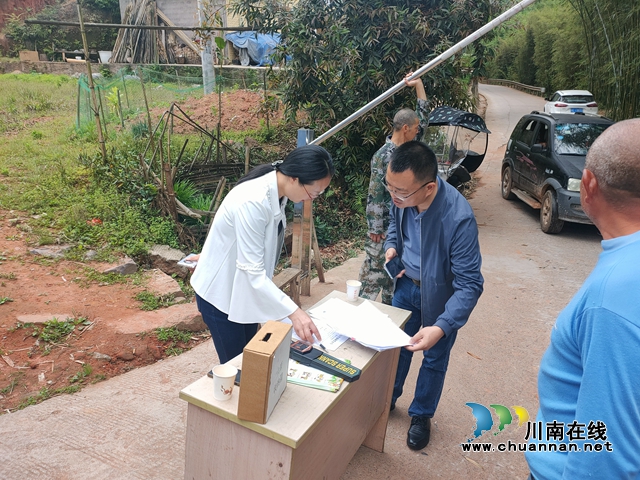 泸州市文化广电旅游局赴叙永县向林镇督查森林防灭火工作