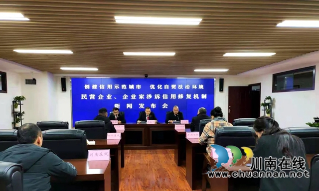 赞!龙马潭法院这项工作获省法院肯定(图4) 优化法治营商环境,助力民营经济发展(新闻发布会).jpg
