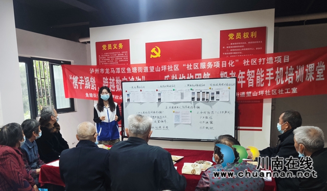 龙马潭区鱼塘街道：携手银龄，跨越数字鸿沟