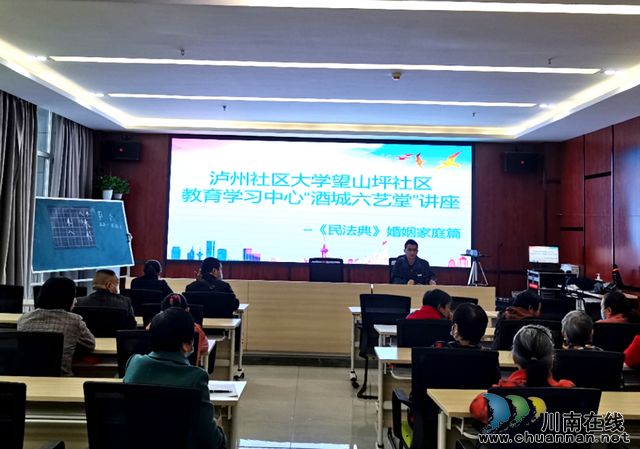 龙马潭区鱼塘街道望山坪社区开展《民法典》宣传
