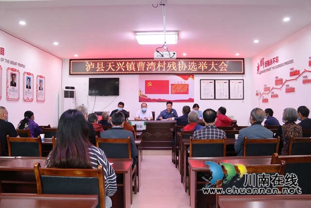 泸县全面完成村（社区）残协选举工作