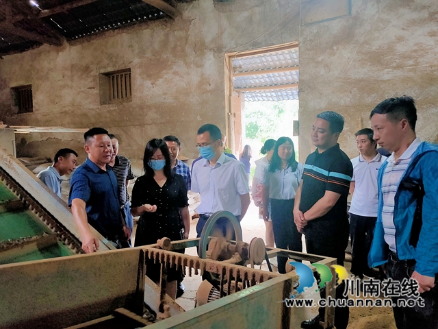 省农村能源发展中心赴叙永县向林镇考察秸秆全产业链高值化利用试点选址