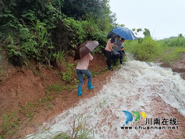 泸县牛滩镇：暴雨中，乡贤在行动