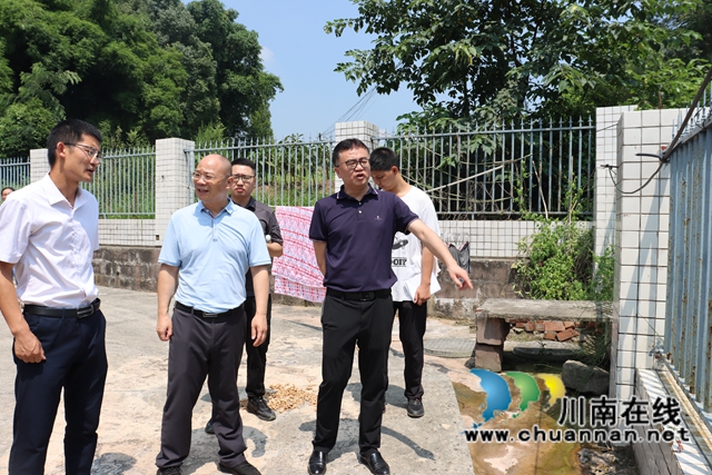 龙溪河泸县段河长制工作调度会在立石镇召开