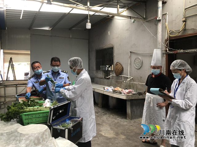 纳溪区市场监管局：以快检促监管，保障群众饮食安全