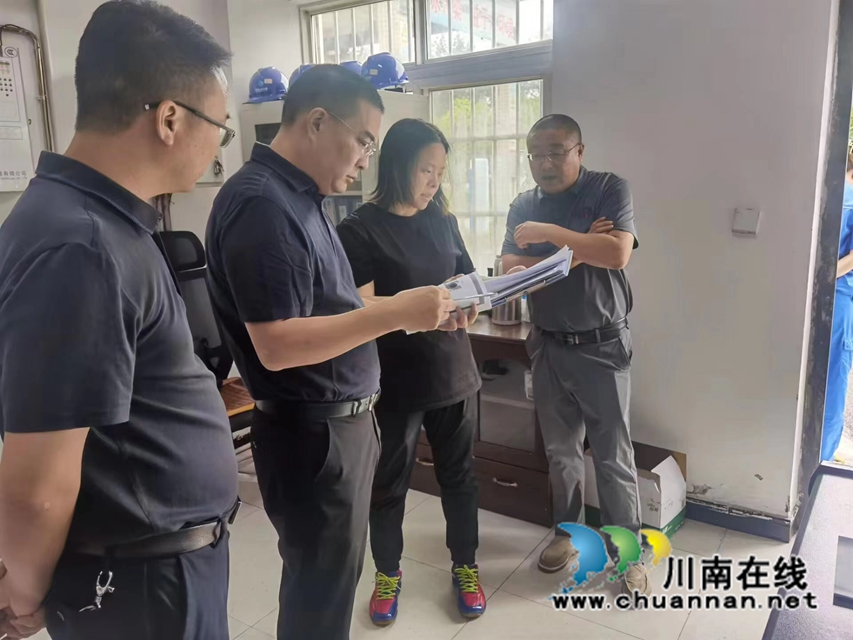 曹阳督导泸县城管领域安全生产工作