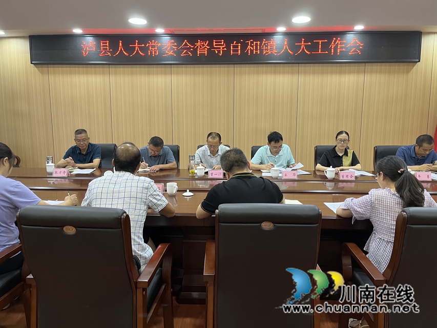 曾一洴率队到泸县百和镇督查贯彻落实县委责任分工清单情况