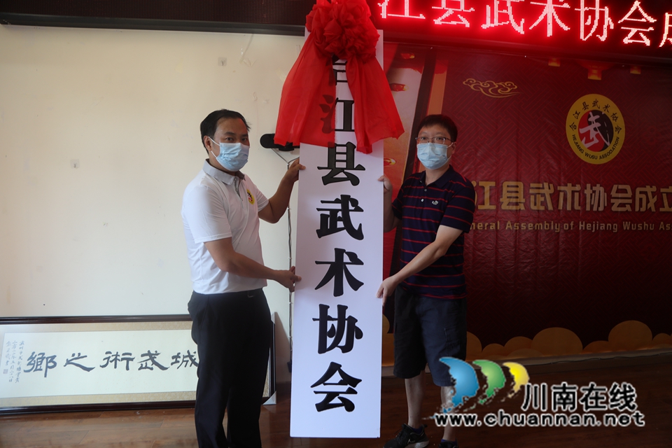合江县武术协会成立