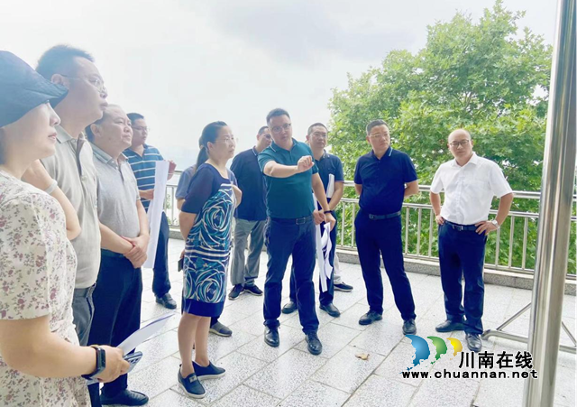 蒲俐率队调研龙马潭区贯彻落实《泸州市中心城区山体保护条例》情况