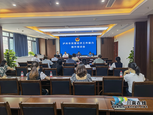 泸州市民营经济工作能力提升培训会召开