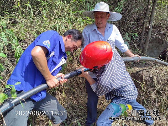 合江：远水解近渴，跨界协作共度旱情