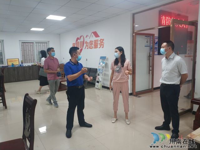 副县长甘露到云龙镇督导疫情防控工作