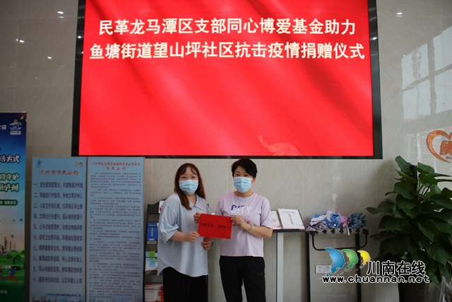 民革龙马潭支部向社区捐赠抗疫资金.jpg
