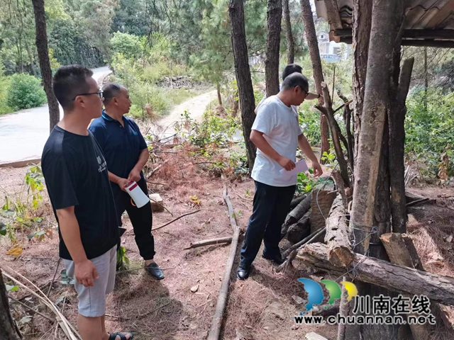 九三学社泸县基层委助力森林防灭火抗旱减灾工作
