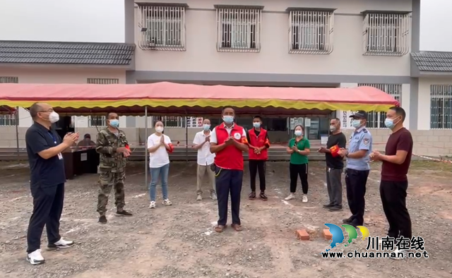 泸县立石镇：坚守在抗疫一线的别样生日